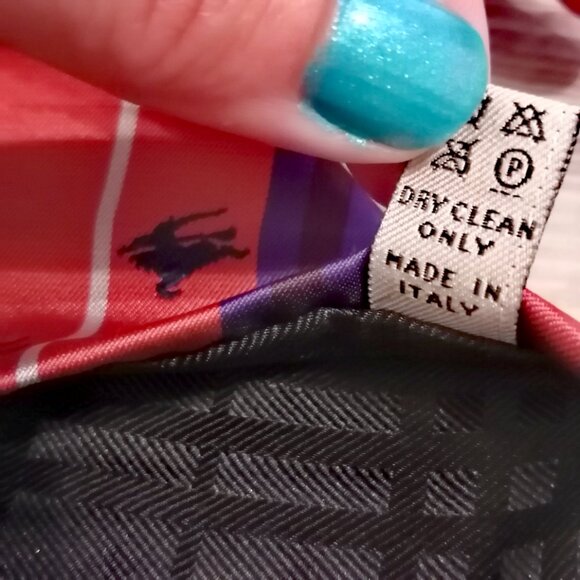 Burberry Tie, 100% Silk, Made in Italy - Picture 6 of 8
